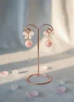 ড্রপ ইয়ারিং ( Glossy Drop Earrings) - Image 6