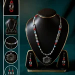 প্যাস্টেল বিডস লং নেকলেস সেট