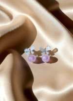 ড্রপ ইয়ারিং ( Glossy Drop Earrings) - Image 7