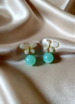 ড্রপ ইয়ারিং ( Glossy Drop Earrings) - Image 4